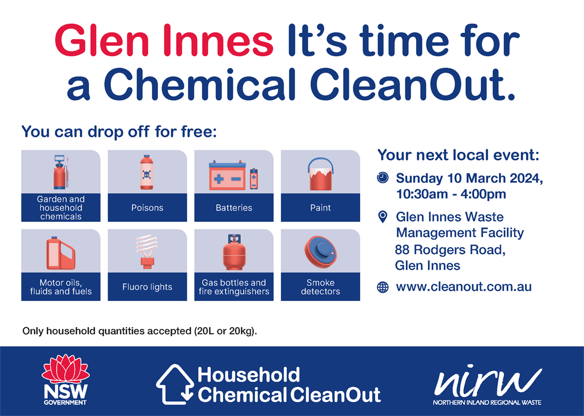 Glen Innes Chemical CleanOut Glen Innes Severn Council